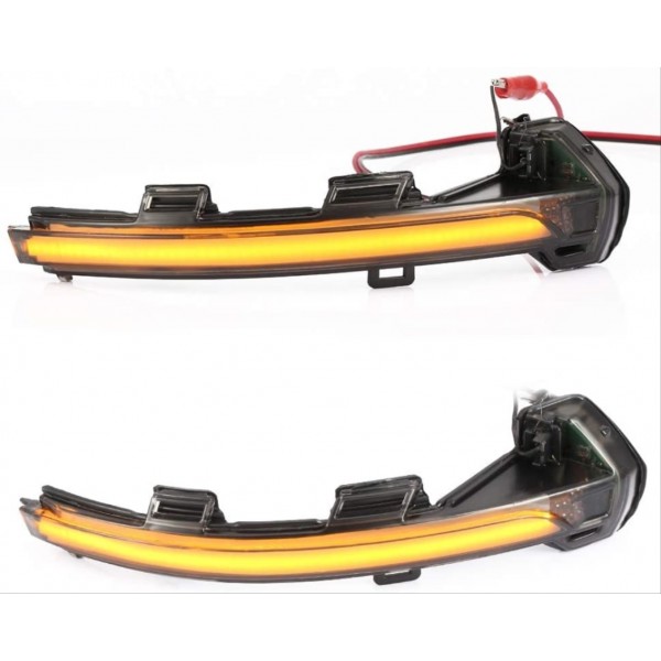 PASSAT B8 2014+ VE ARTEON IÇIN UYUMLUDINAMIK LED AYNA SINYALI MAVI SELAMLAMA