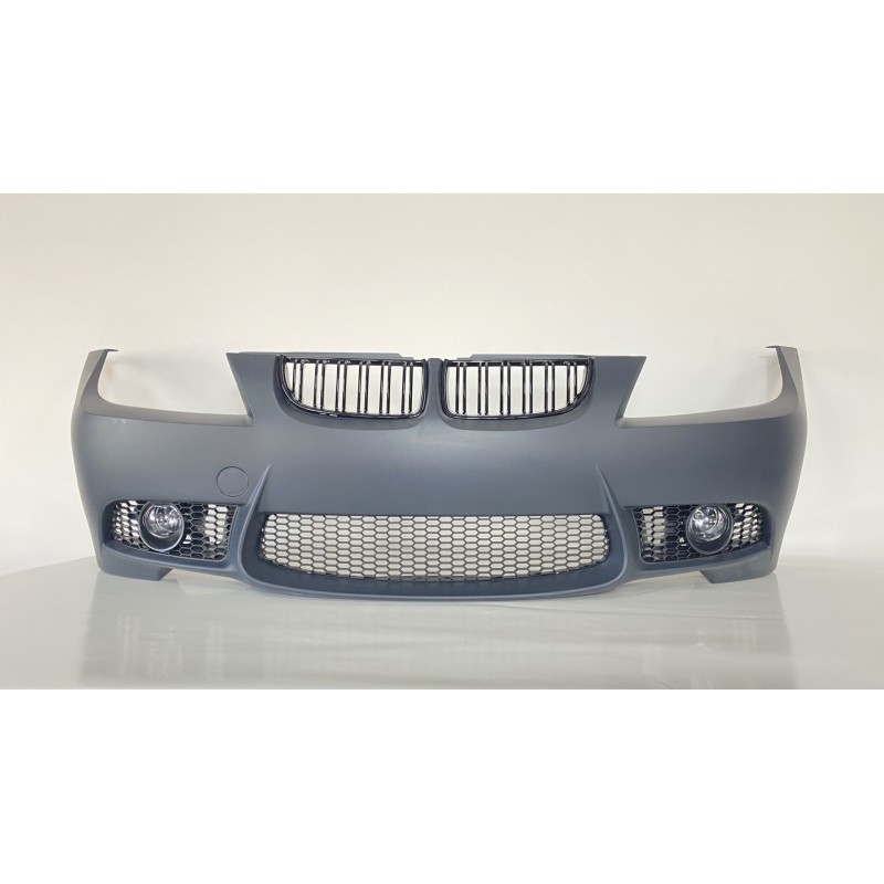 3 SERISI E90 2005-2008 IÇIN UYUMLU M3 GÖRÜNÜM ÖN TAMPON + PANJUR (SIS LAMBALARI DAHIL)