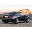 W205 C SERISI IÇIN C43 DIFUZOR & EGZOZ SETI (AMG SEDAN)  (SIYAH EGZOZ ILE)