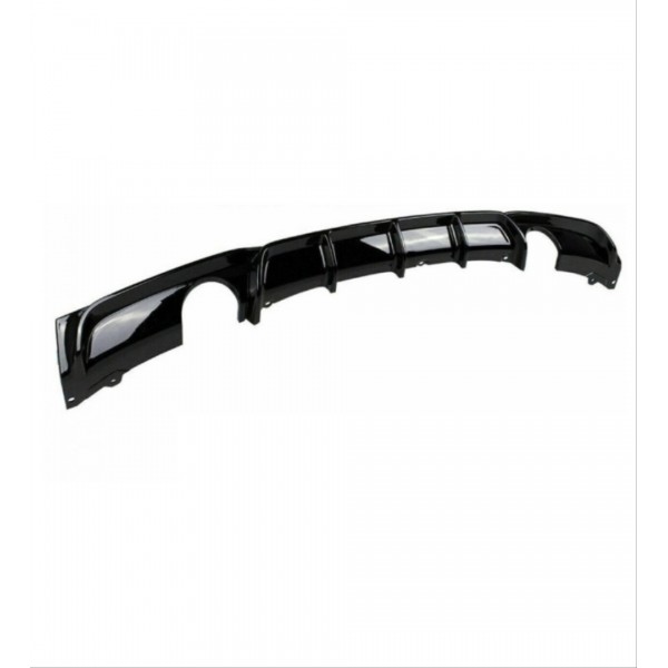 3 SERISI F30 2012-2018 IÇIN UYUMLU   M SPORT DIFÜZÖR (PARLAK SİYAH)- SAG SOL TEK ÇIKIS