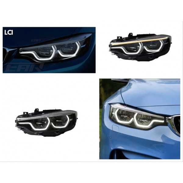 4 SERİSİ F32/F36 LCI 2016-2018 İÇİN  LED FAR (13-15 için yazılım ve soket değişimi ile takılabilir)