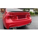 3 SERISI F30 2012-2018 IÇIN UYUMLU   MT HYBRID SPOILER PIANO BLACK