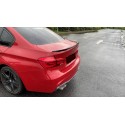 3 SERISI F30 2012-2018 IÇIN UYUMLU   MT HYBRID SPOILER PIANO BLACK