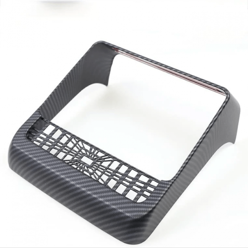 TESLA MODEL Y JUNİPER İÇİN UYUMLU ARKA EKRAN VE HAVALANDIRMA KORUMA KAPLAMASI KARBON DESEN